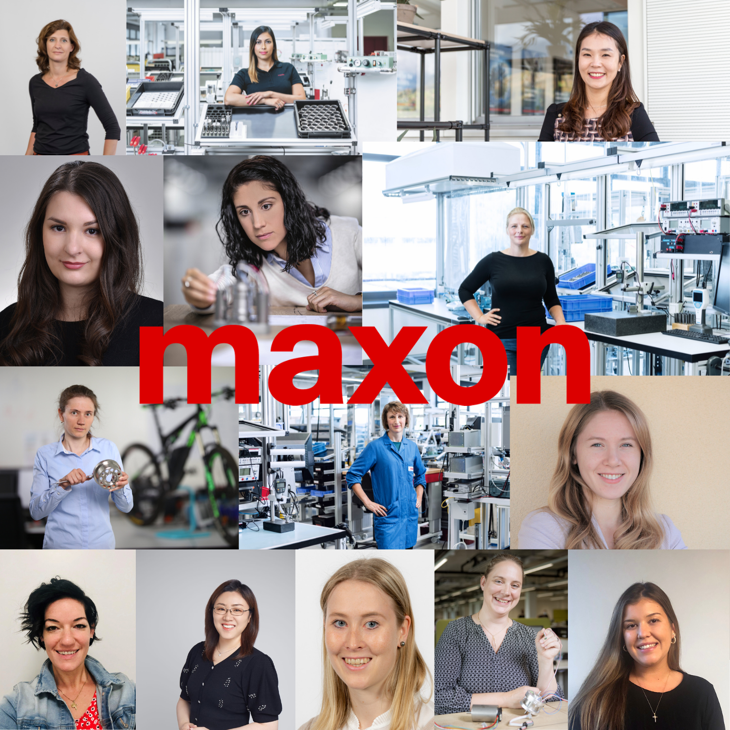 Around the globe, the maxon women in engineering are working on motion control applications with their customers, they focus on new product designs to implement the latest technologies and continue to research new concepts and ideas for drive systems to be used in motion control applications found in Medical, Industrial Automation, Aerospace and Defense, and Mobility industries